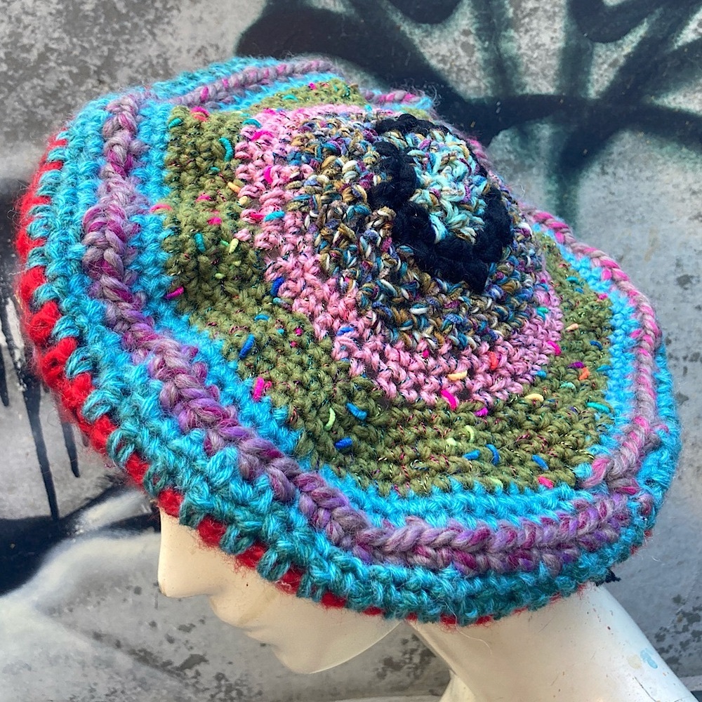 Hand Crocheted Beret